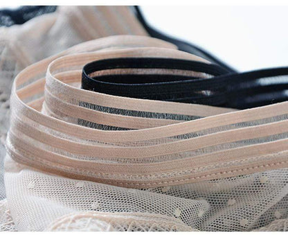 Sofia dot mesh slip – slip met doorschijnend stippenpatroon