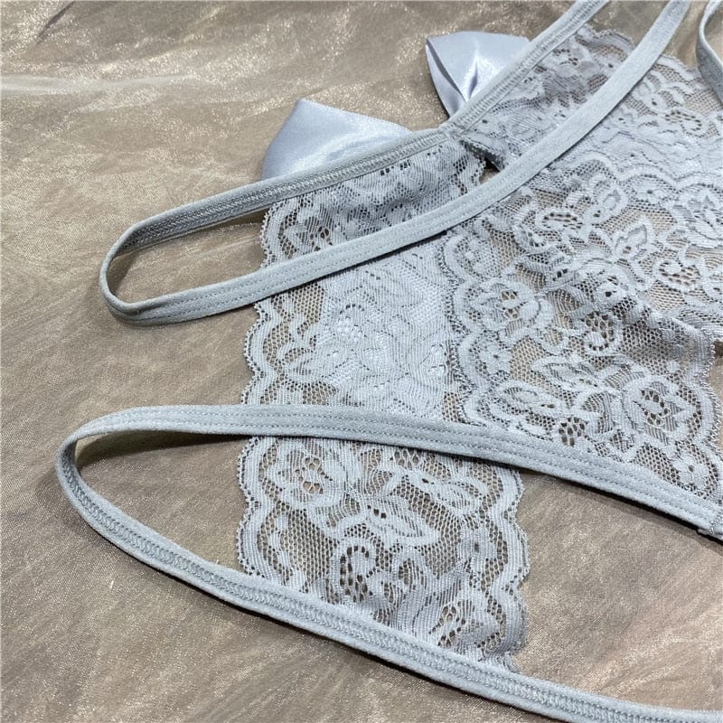 Amara High-Cut Slip Kant – Verleidelijk Hoge Slip met Kant