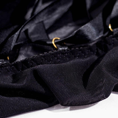 Serena Sheer Lace Night Slip – Kanten Nachtjurkje met Sheer Details