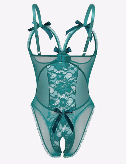 Lace Cut - Out Cup Bodysuit