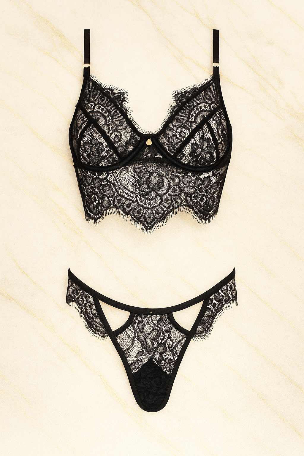 EMELIA – Emerald Green Lace BH