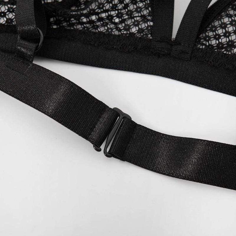 Léana Strap Lace Set