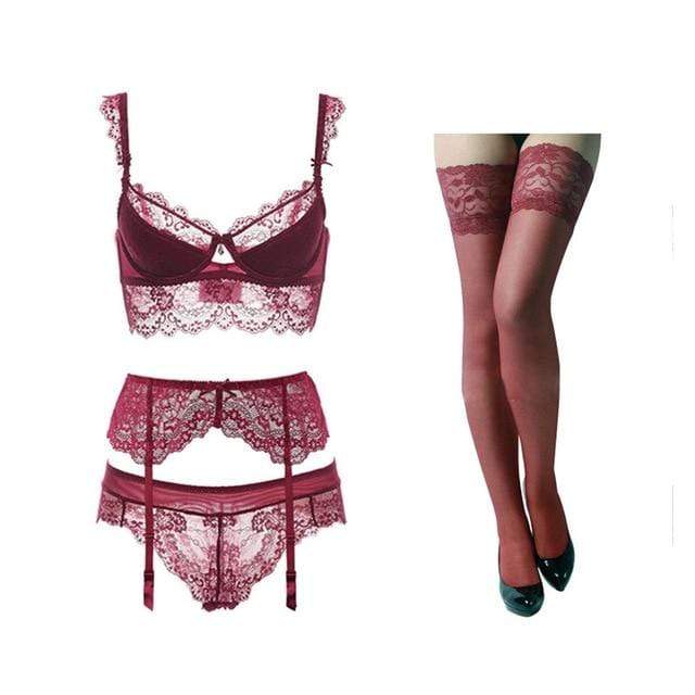Amélie Kant Deluxe Set – Luxe Lingerieset met Fijne Kant