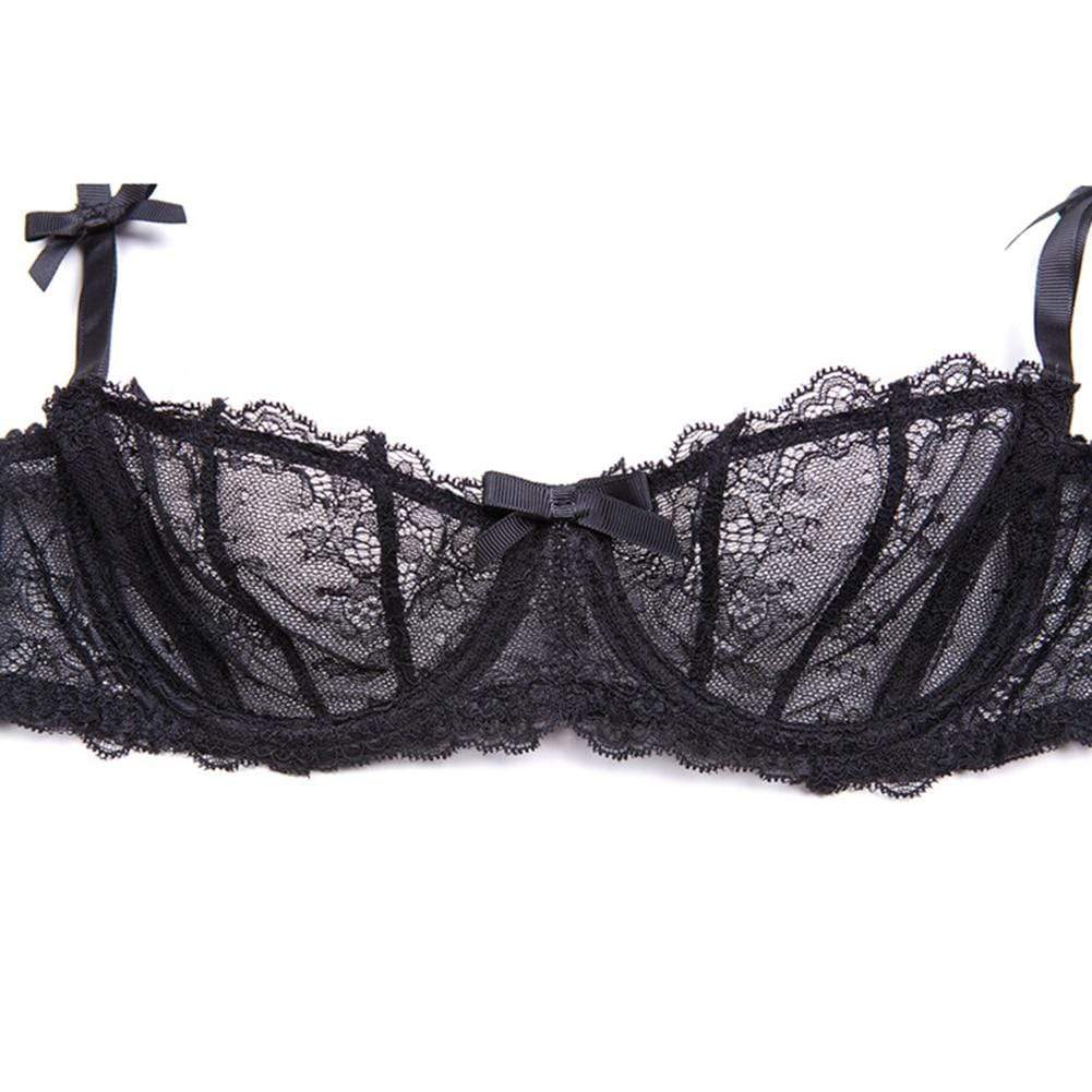 DIVINA – Elegante Lingerieset van 5 Delen met Kant en Verstelbare Details