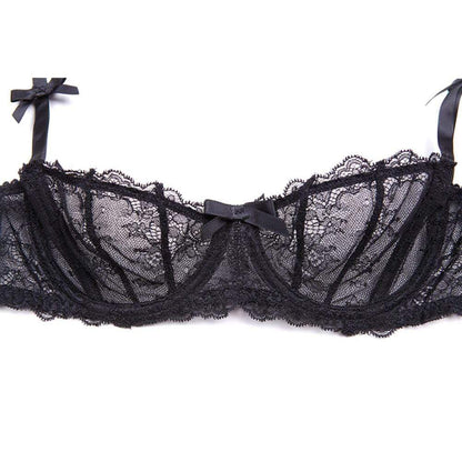 DIVINA – Elegante Lingerieset van 5 Delen met Kant en Verstelbare Details