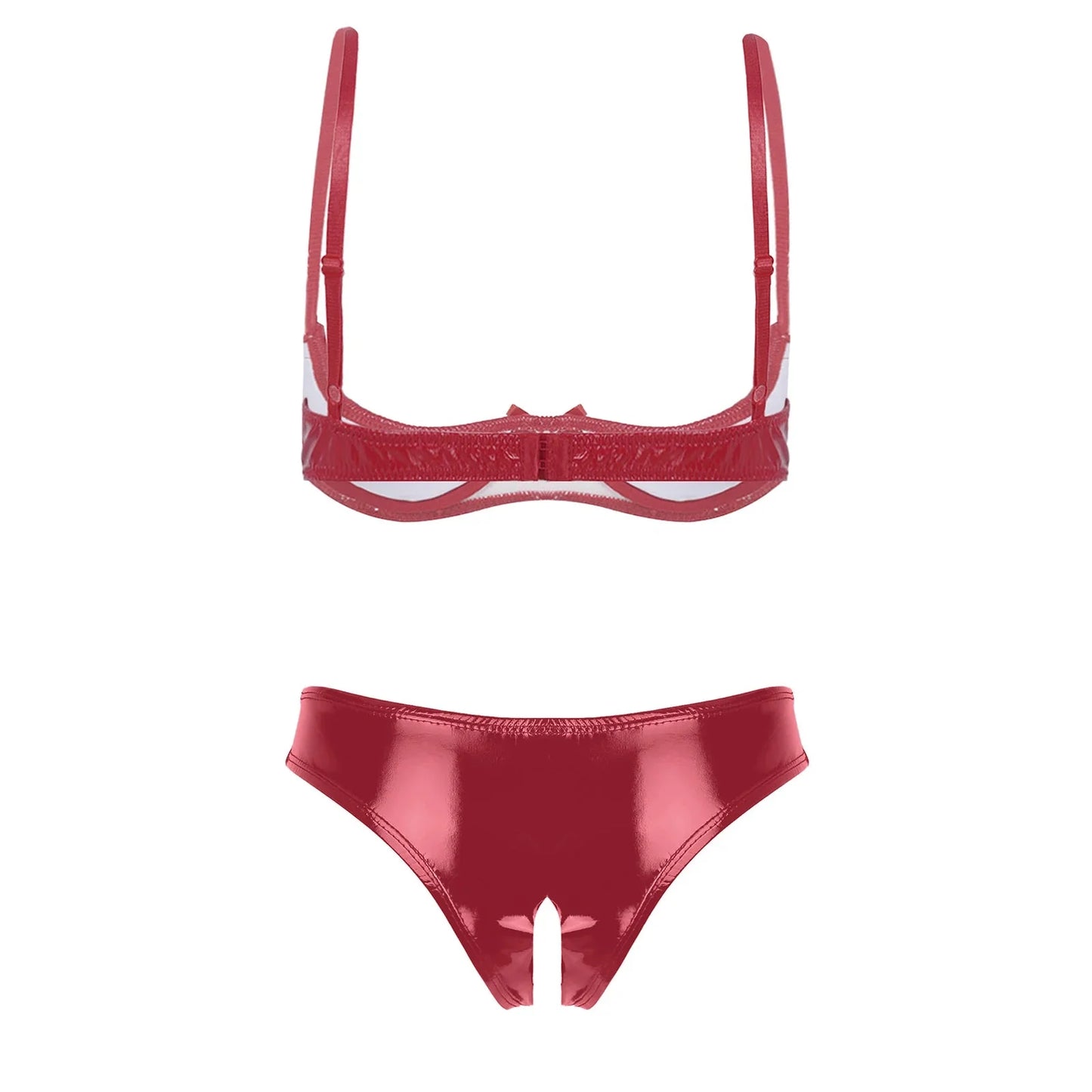 Celeste Latex Duo Set - Latex Lingerieset Met Dubbele Stijl En Elegantie