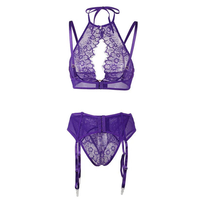 Clara lace cut-out set – uitgesneden lingerieset met verleidelijke details