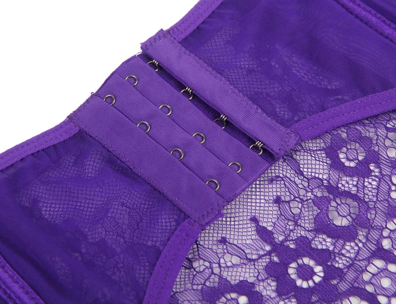 CLARA - Lace Cut Out Lingerie Set