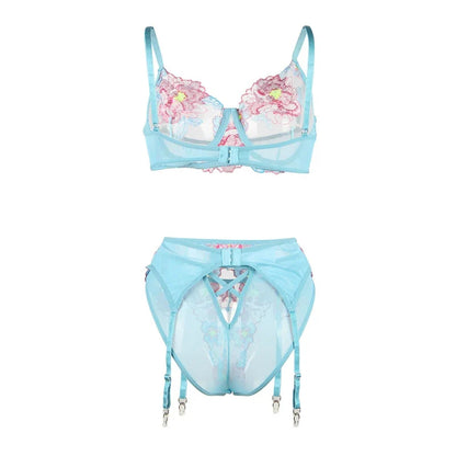 Maëlle floral lingerie set – kanten bloemenlingerie met zachte pasvorm