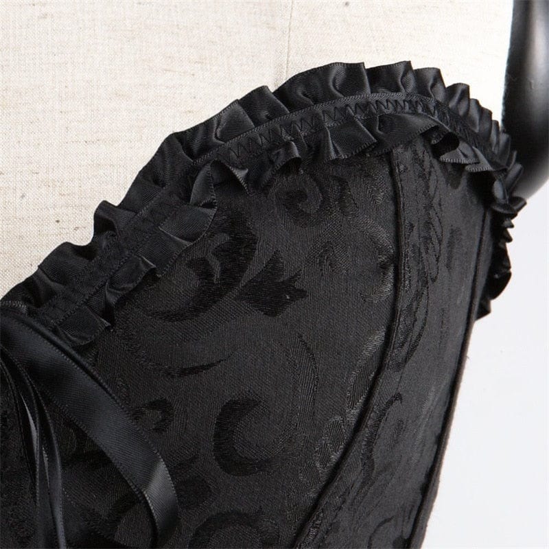 Coraline Korset met Ritssluiting – Modern Lingerie Korset