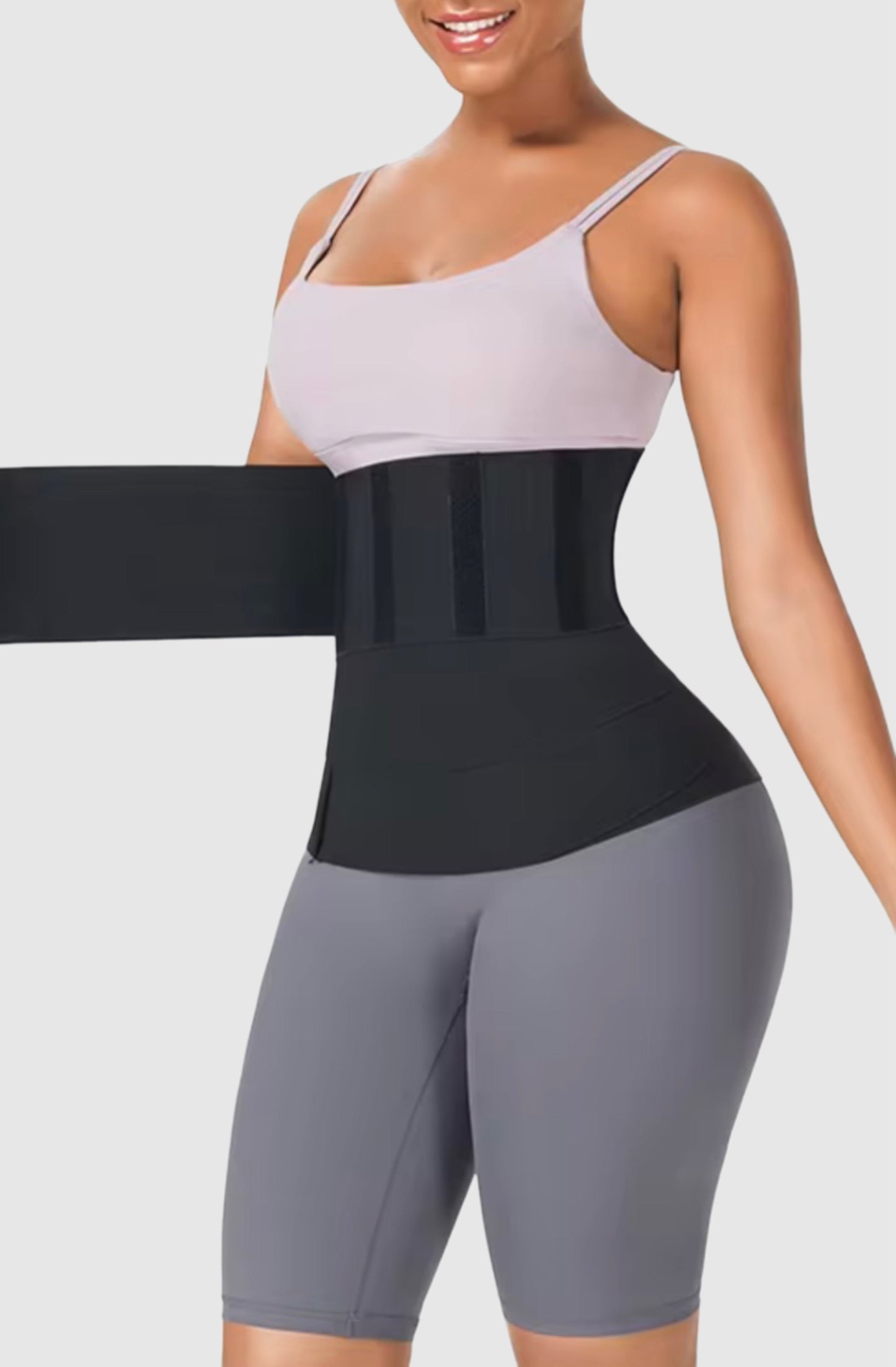 SERIA – Waist Wrap Belt 3 Meter - LivingCurves variable 3-m / zwart