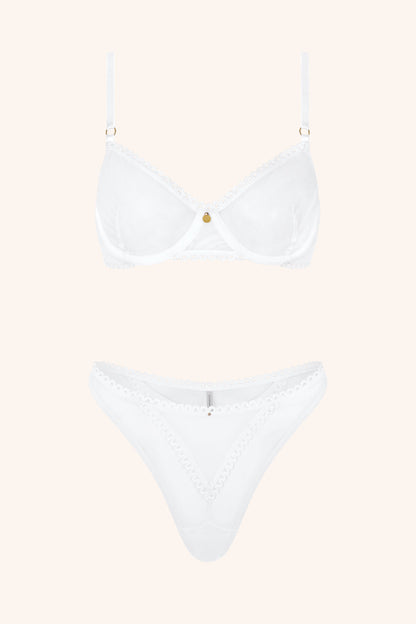 Dolce – Ongewatteerde Beugelbh in Wit