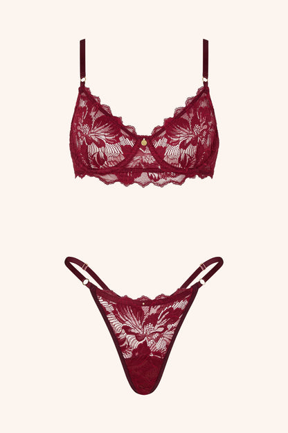 Bra Burgundy