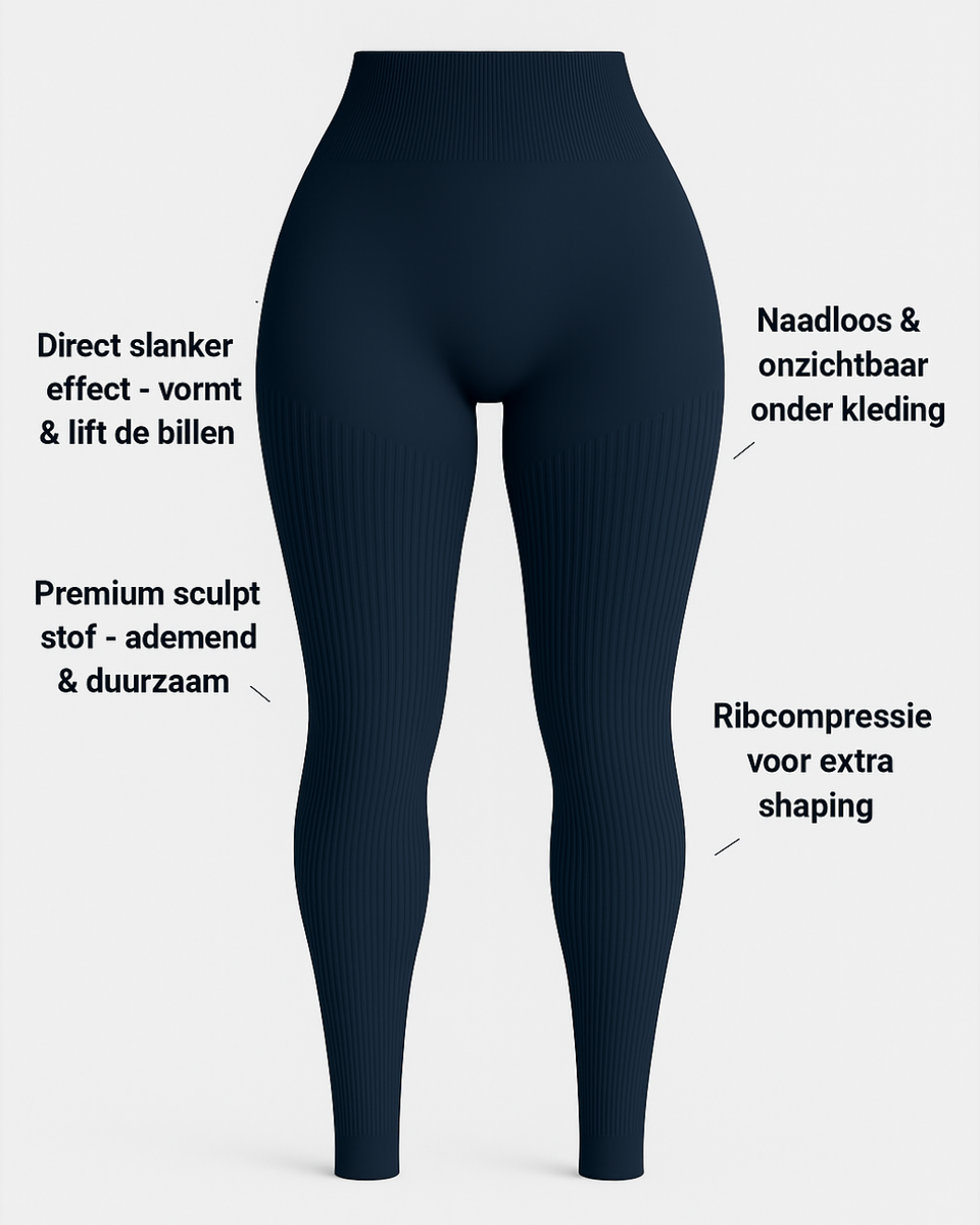 ZIRA – Ribbel Contour Legging