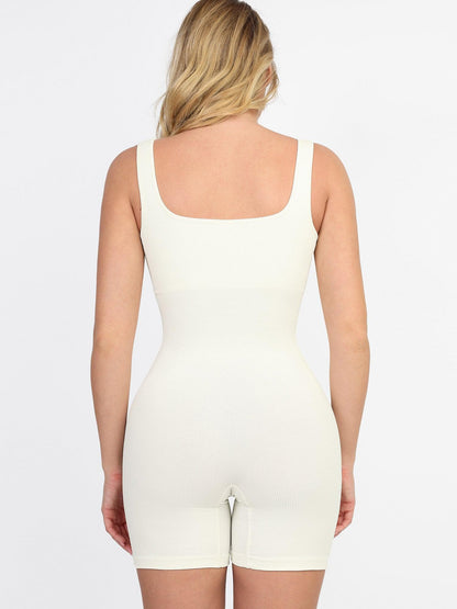 ANOUK | Naadloze Sport Romper met Square Neck