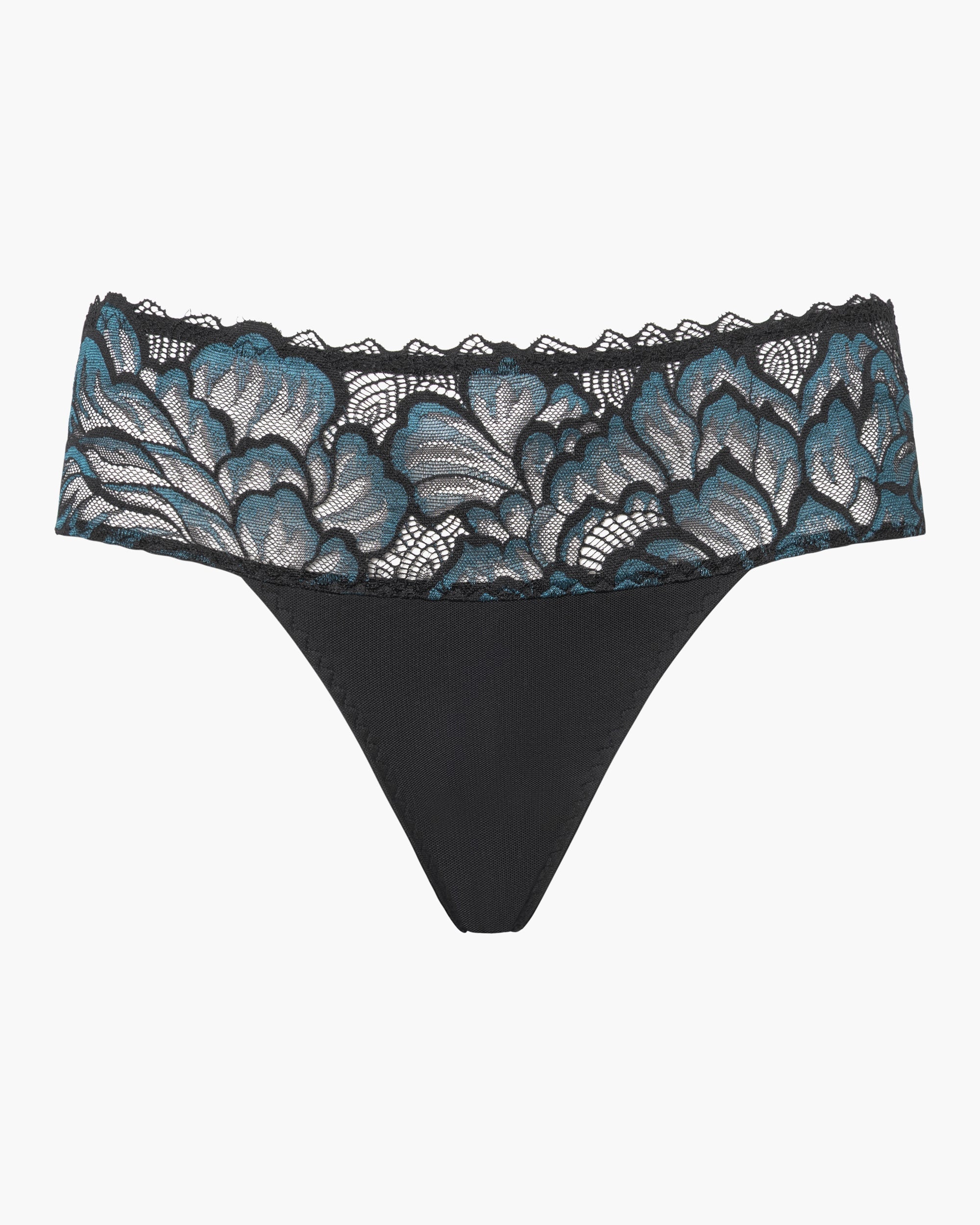 CHEEKY LACE – Two-Tone Italian Lace Bikini