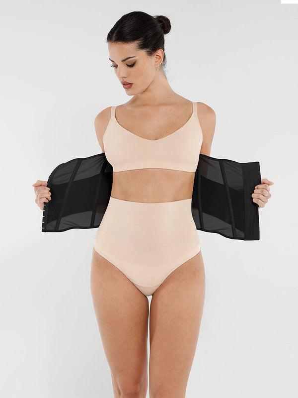 VIONA – Elastische Taille Trainer - LivingCurves Waist Trainer Zwart / S