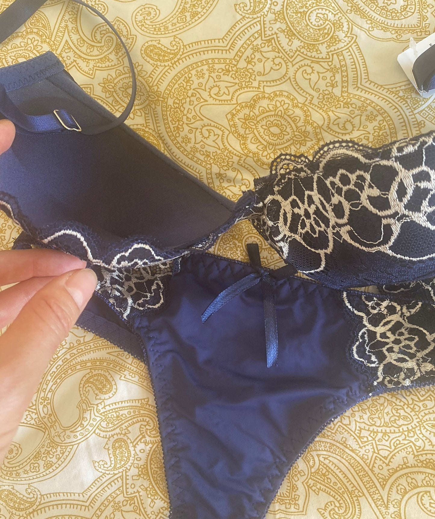 Magic Light Lift Set – Licht Gevoerde BH + String