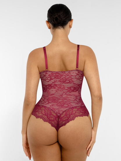 LIVC – Kanten Bodysuit met Stretch & Verleidelijke Pasvorm