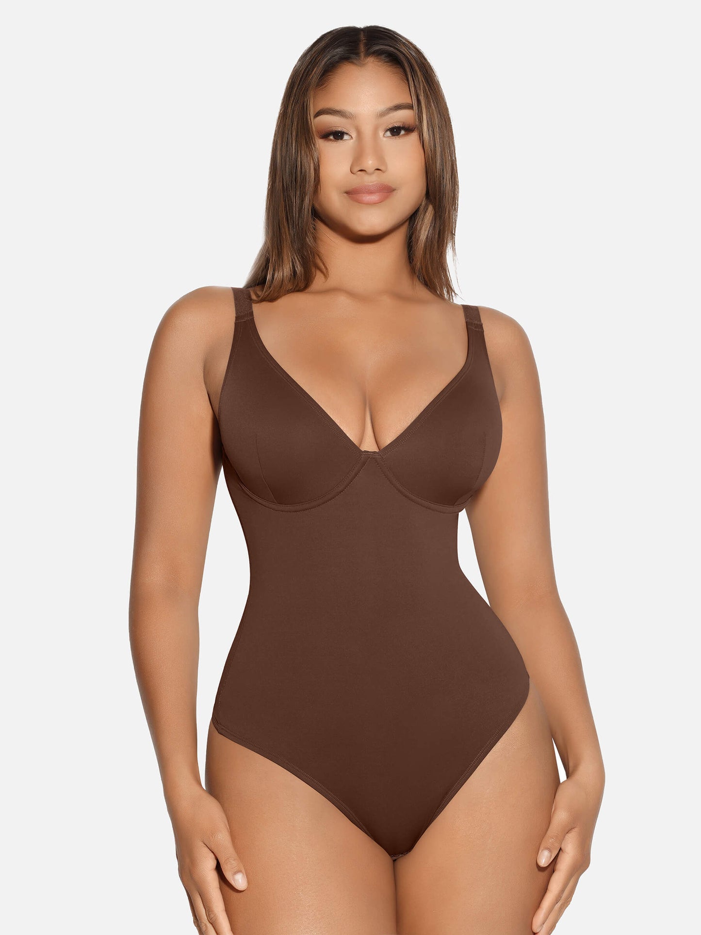 LIVC – V-Neck Tummy Control Shaping Bodysuit | Naadloze Comfort Body met Shaping Effect & Elegante Pasvorm