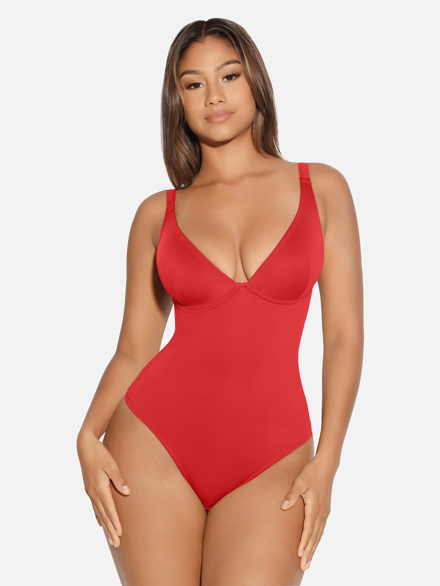 LIVC – V-Neck Tummy Control Shaping Bodysuit | Naadloze Comfort Body met Shaping Effect & Elegante Pasvorm
