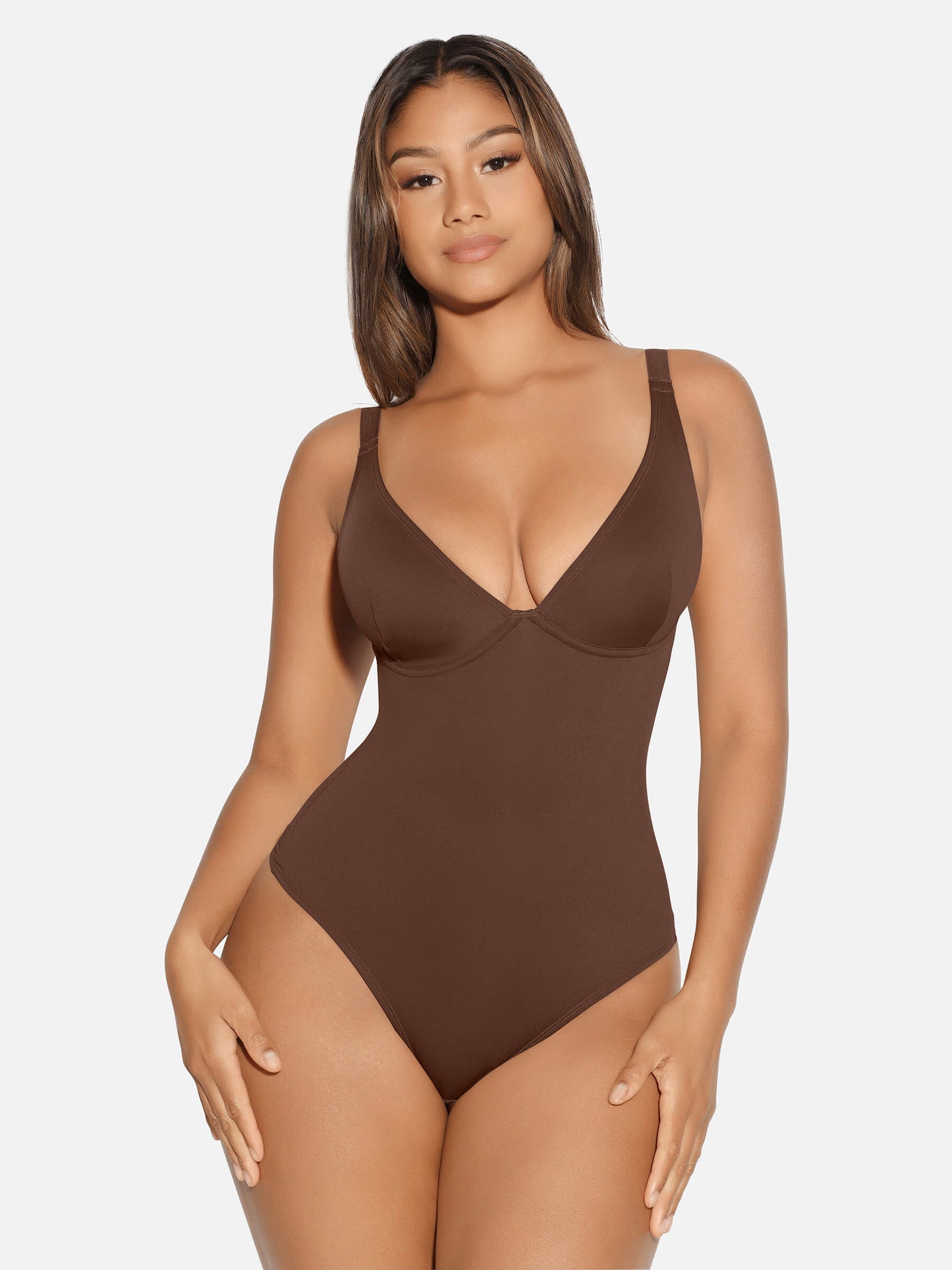 LIVC – V-Neck Tummy Control Shaping Bodysuit | Naadloze Comfort Body met Shaping Effect & Elegante Pasvorm