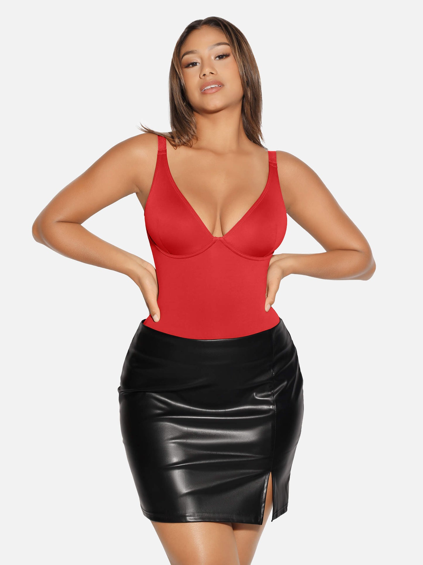 LIVC – V-Neck Tummy Control Shaping Bodysuit | Naadloze Comfort Body met Shaping Effect & Elegante Pasvorm