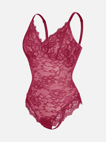 LIVC – Kanten Bodysuit met Stretch & Verleidelijke Pasvorm