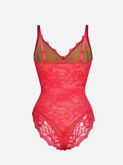 LIVC – Kanten Bodysuit met Stretch & Verleidelijke Pasvorm
