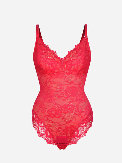 LIVC – Kanten Bodysuit met Stretch & Verleidelijke Pasvorm