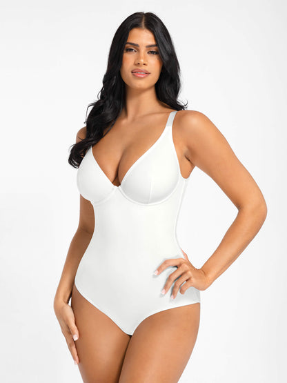 LIVC – V-Neck Tummy Control Shaping Bodysuit | Naadloze Comfort Body met Shaping Effect & Elegante Pasvorm