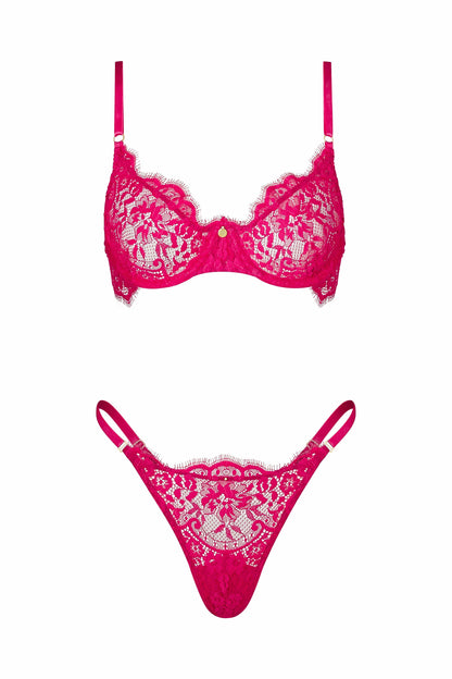 DAINTY – Emerald Lace BH