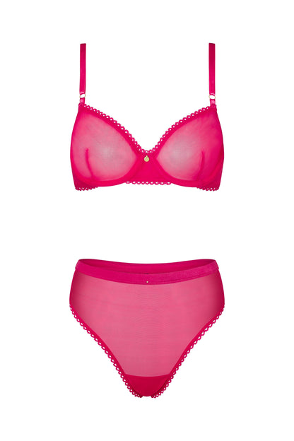 Dolce – Ongewatteerde Beugelbh in Fuchsia