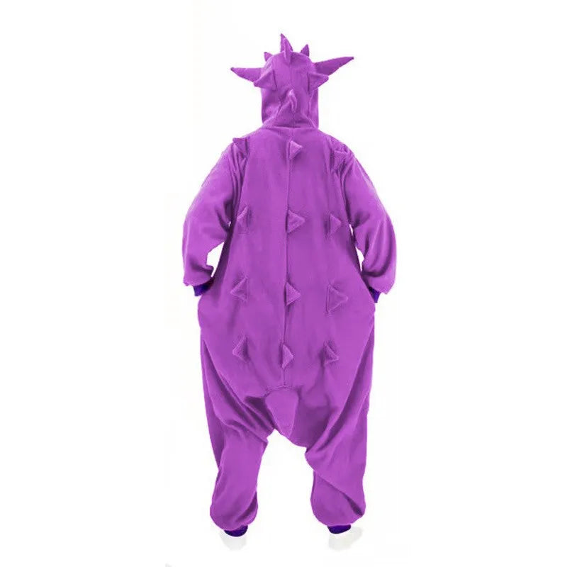 Gengar Onesie | Kostuum | Pyjama | Voor Kinderen & Volwassenen