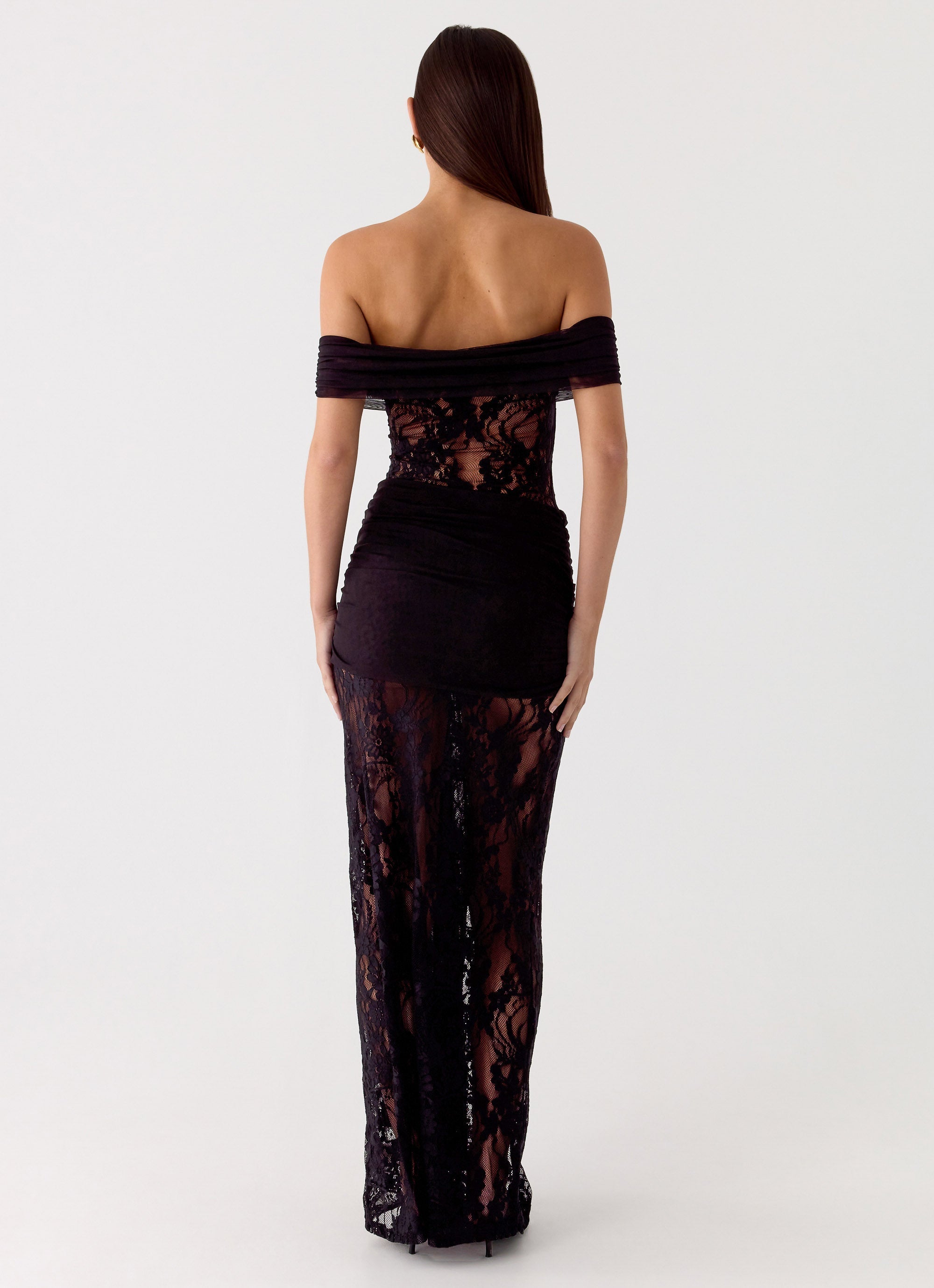 Maxi Jurk Off Shoulder – Kant Zomerjurk Elegant