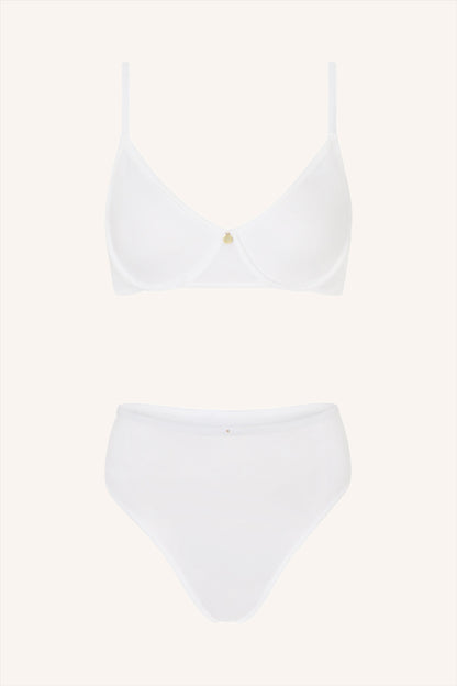 Les Girls – Demi Bh met Beugel in Zwart of Wit