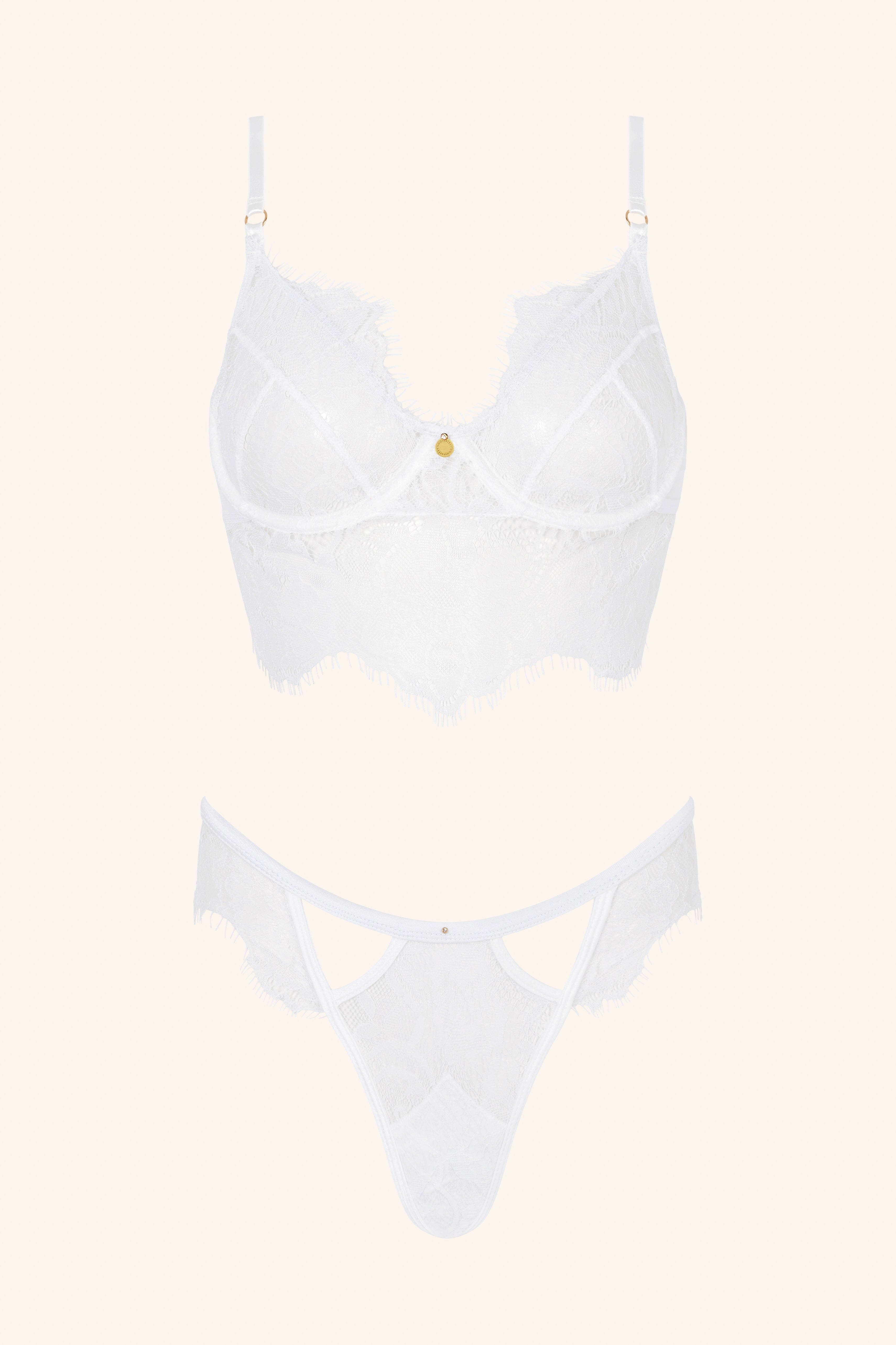 VALENTINA – Rode Kant Longline BH