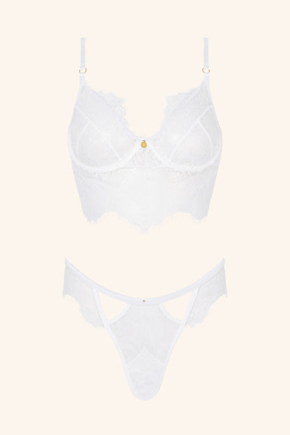 EMELIA – Emerald Green Lace BH