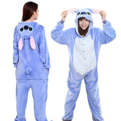 Lilo & Stitch Onesie | Stitch Pak | Kostuum | Pyjama | Voor Volwassenen