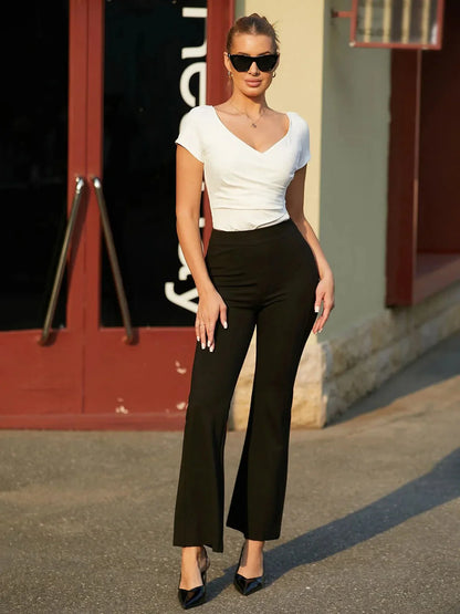 ISOLA – Bodysuit met Peach Heart Halslijn - LivingCurves Zwart / XS