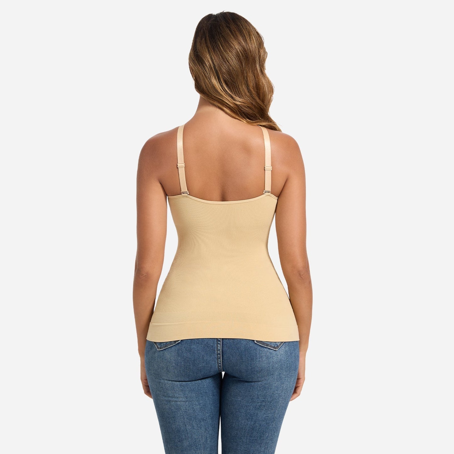 FYNRA – Naadloze Shapewear Halter Top - LivingCurves Zwart / S