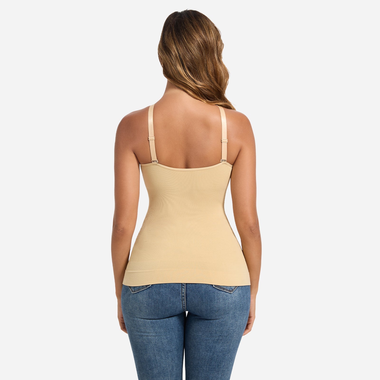 FYNRA – Naadloze Shapewear Halter Top - LivingCurves Zwart / S