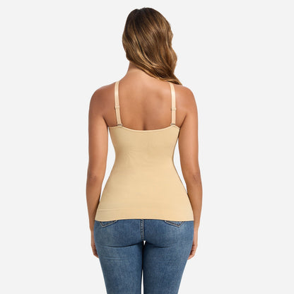 FYNRA – Naadloze Shapewear Halter Top - LivingCurves Zwart / S