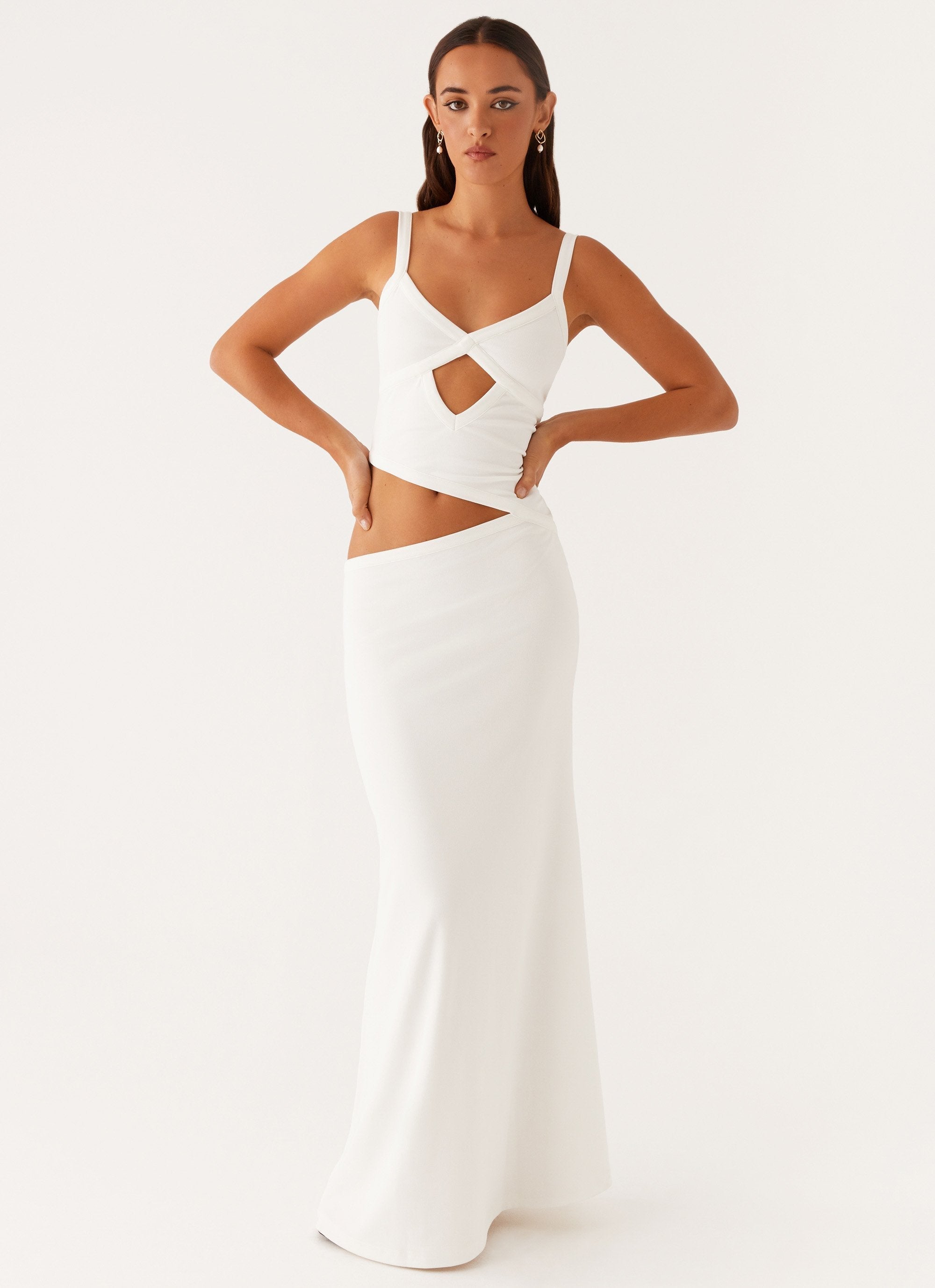 Maxi Jurk Dames – Open Rug met Strik Zomerjurk