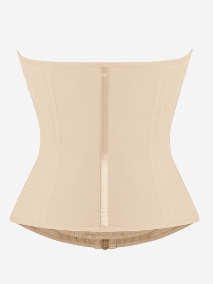 AVA – Korset met Rits & Steun - LivingCurves Waist Trainer Beige / XXS