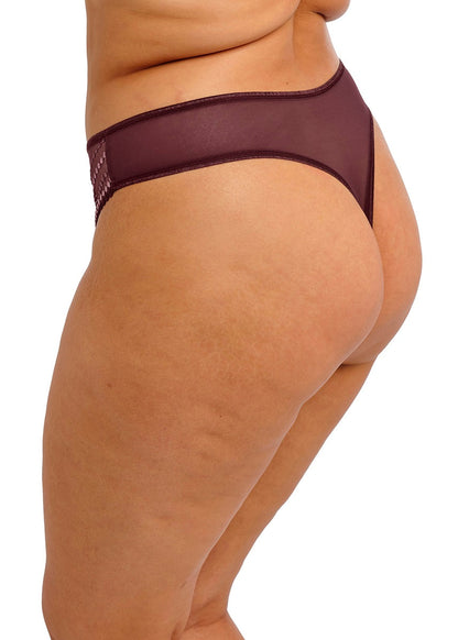 Elomi Matilda Sugarplum Thong Panty 8907