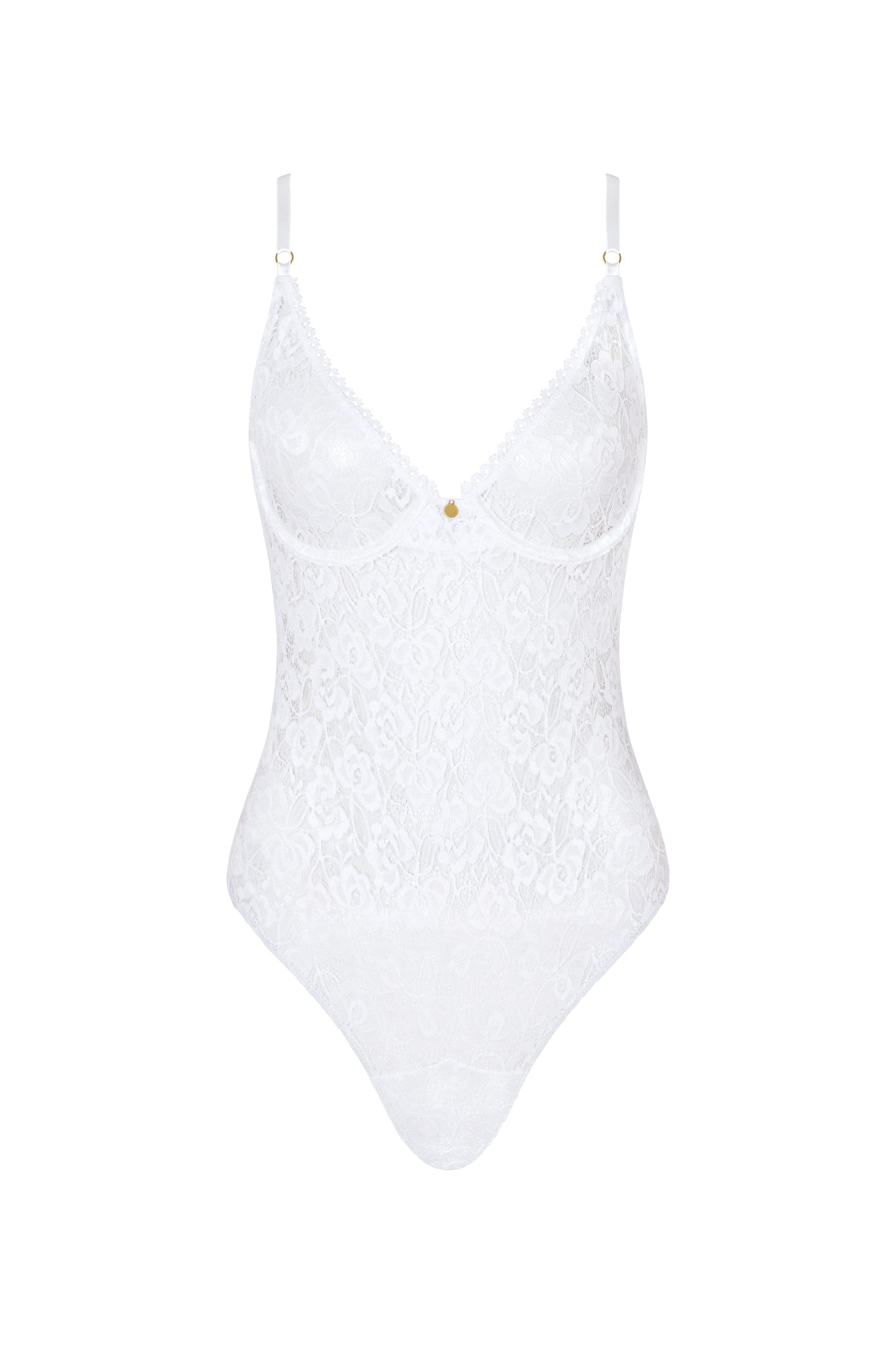 MON CHERI – Black Lace Bodysuit