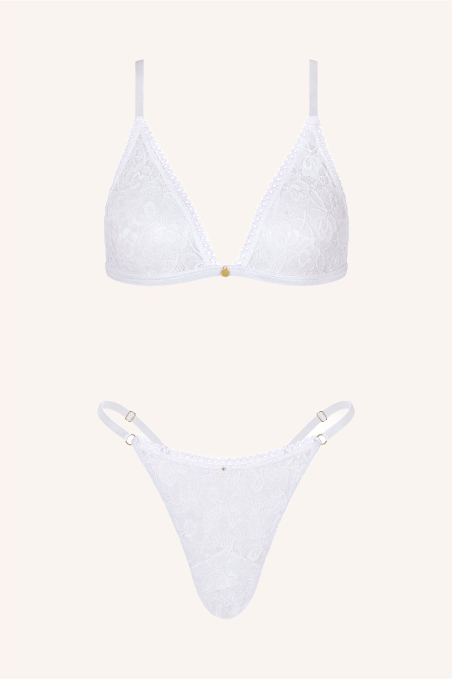 Mon Cheri – Ongewatteerde Triangel Bh met Kant