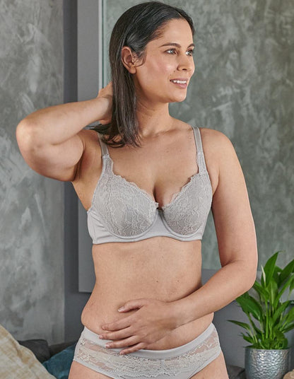 SERAPHINA – Silk-Cotton Lace BH