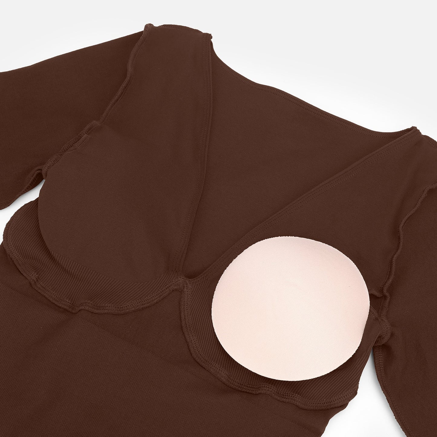 IORAH – Naadloze Slimming V Catsuit - LivingCurves Bruin / XS/S